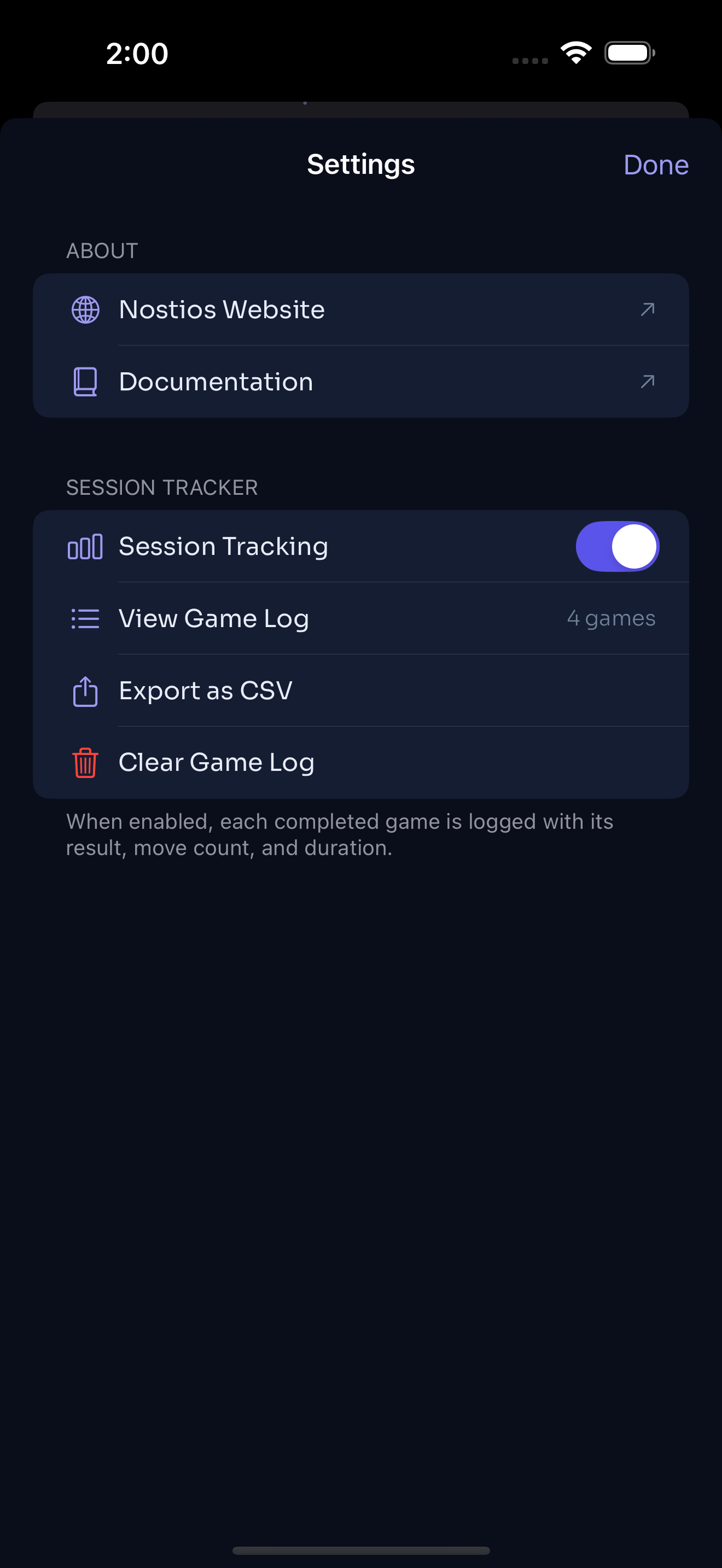 Trap the Dot session tracker